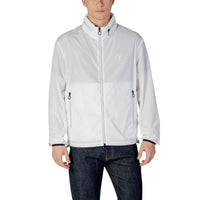 Armani Exchange White Polyester Jacket