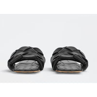 Bottega Veneta Black Leather Sandal