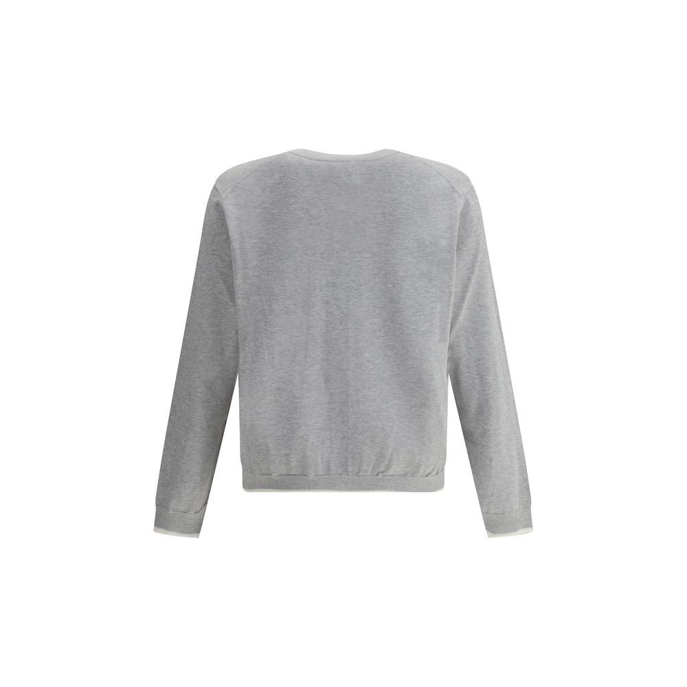 Maison Kitsuné Logoed Cardigan
