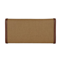 Prada Brown Leather Leather Leather Wallet