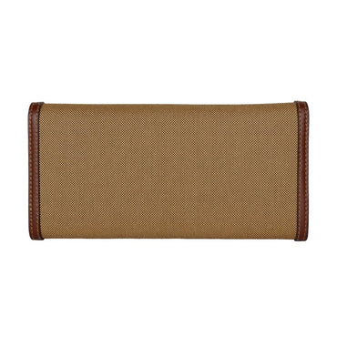 Prada Brown Leather Leather Leather Wallet