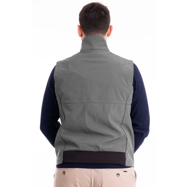 Refrigiwear Brown Polyester Men Vest