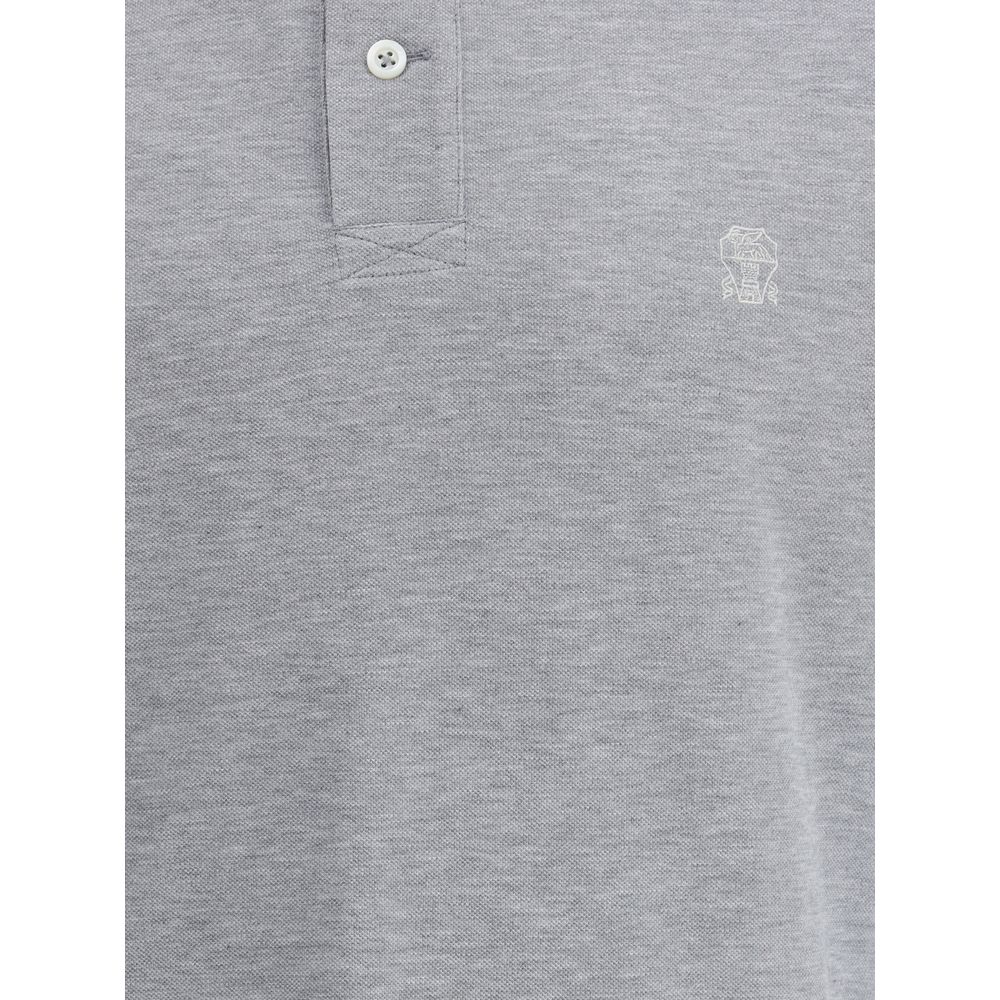 Brunello Cucinelli Logoed Polo Shirt