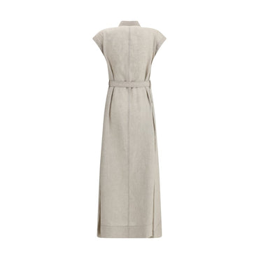Brunello Cucinelli Long linen Dress