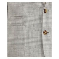 Brunello Cucinelli Check pattern linen Blazer