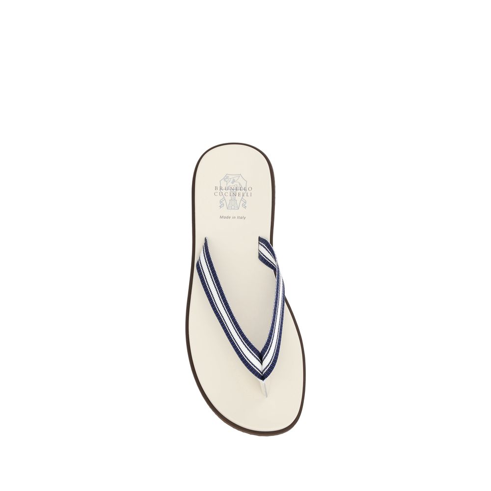 Brunello Cucinelli Thong Slippers