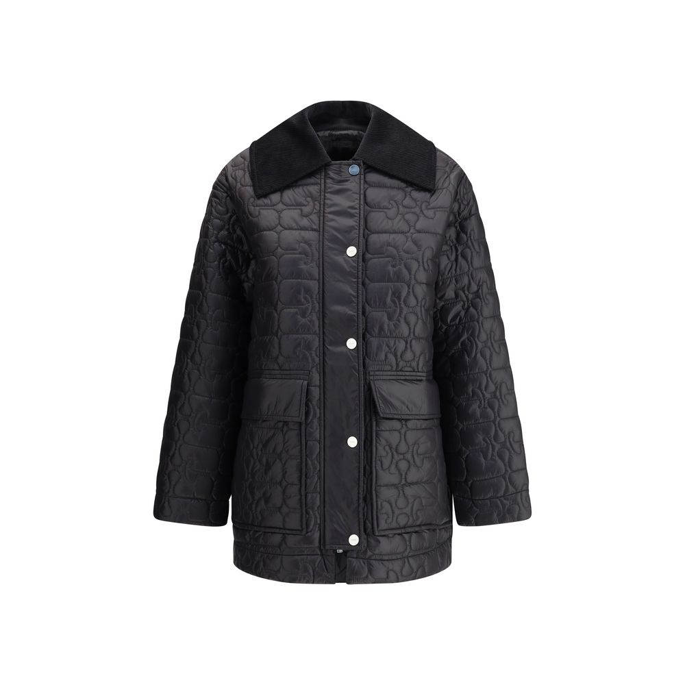 Ganni Glossy finish Down Jacket
