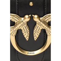 PINKO Bicolor Polyester Handbag