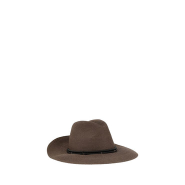 Brunello Cucinelli Fedora in hemp and techno cotton