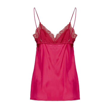 PINKO Fuchsia Silk Tops & T-Shirt