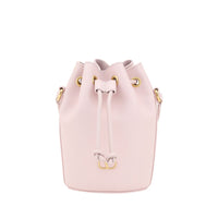 Valentino Garavani Mini Vlogo Drawstring Bucket Bag