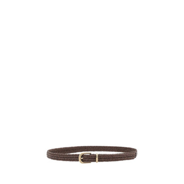Brunello Cucinelli Braided stretch leather Belt