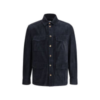 Brunello Cucinelli Suede leather shirt Jacket