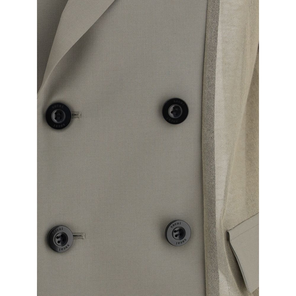 Sacai Semi-transparent  Blazer Jacket