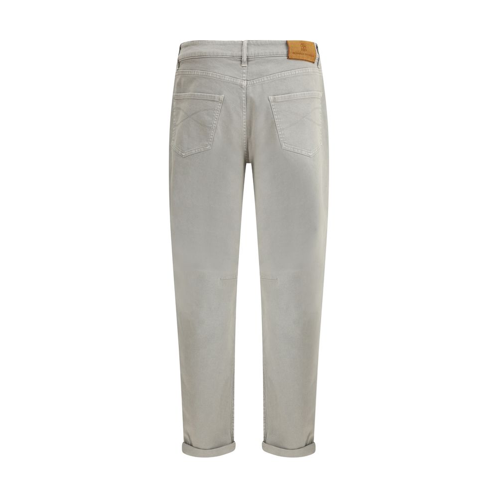 Brunello Cucinelli Pants with turn-up hem