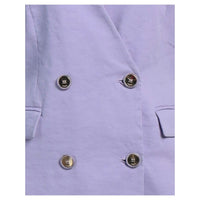 PINKO Purple Linen Dress