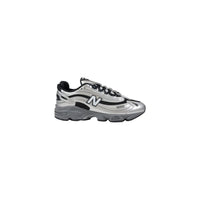 New Balance Silver Synthetic Sneaker