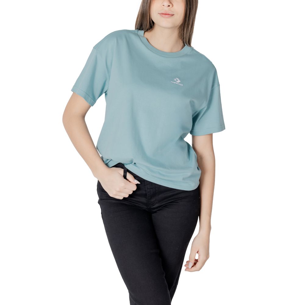 Converse Green Cotton Tops & T-Shirt