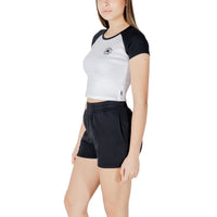 Converse Black And White Cotton Tops & T-Shirt