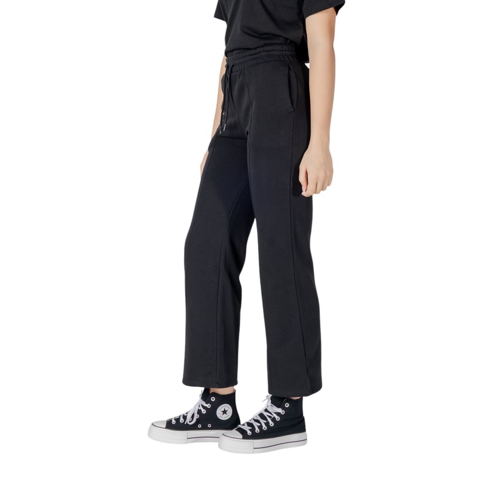 Converse Black Cotton Jeans & Pant