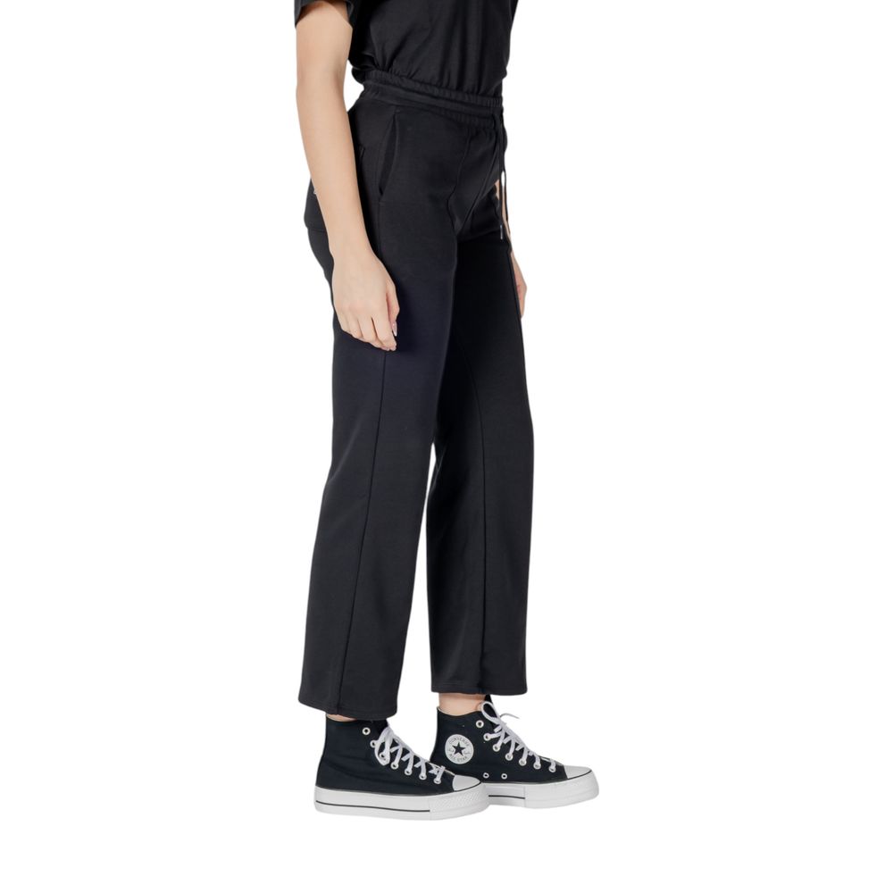Converse Black Cotton Jeans & Pant