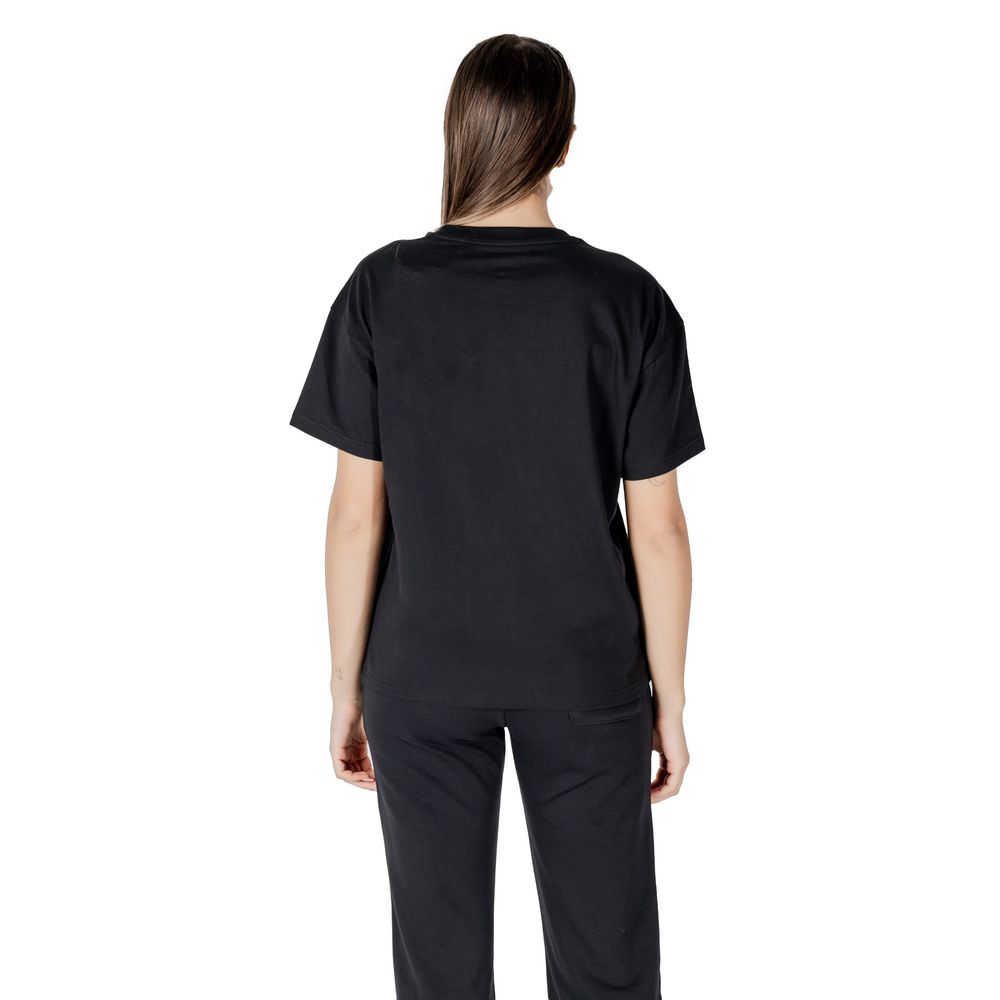 Converse Black Cotton Tops & T-Shirt