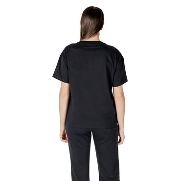Converse Black Cotton Tops & T-Shirt