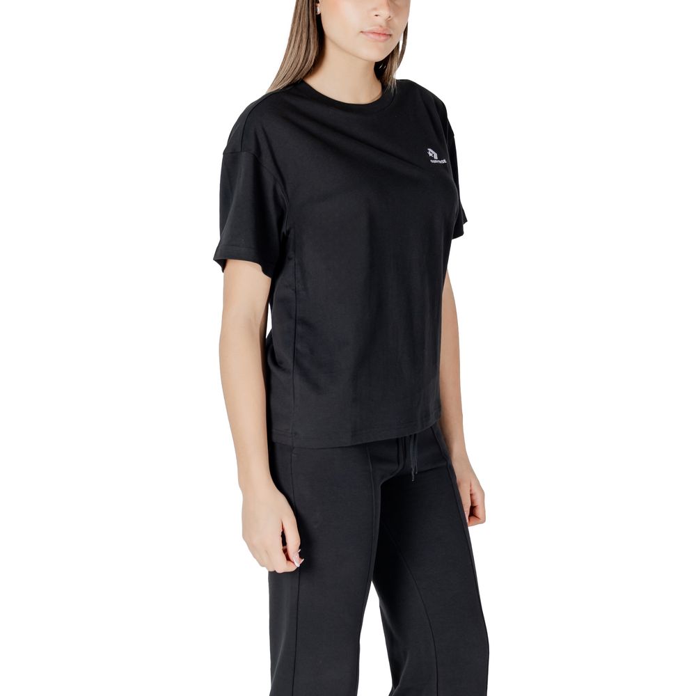 Converse Black Cotton Tops & T-Shirt