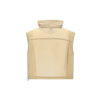 PINKO Cropped Gilet Jacket