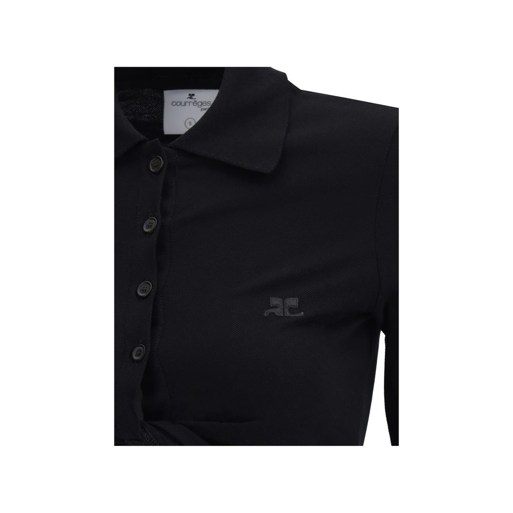 Courrėges Courrèges Polo with twisted detail