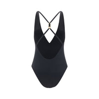 Versace Safety Pin One Piece Swimsuit