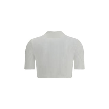 Courrėges Cropped Polo Shirt