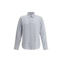 Maison Kitsuné Striped shirt with iconic fox