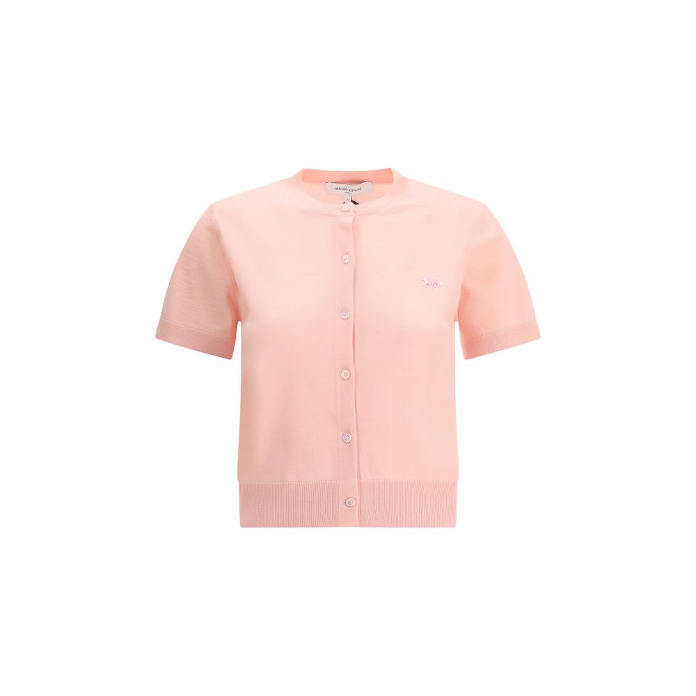 Maison Kitsuné Baby Fox short-sleeved Cardigan