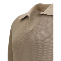 ZEGNA Knit Polo Shirt