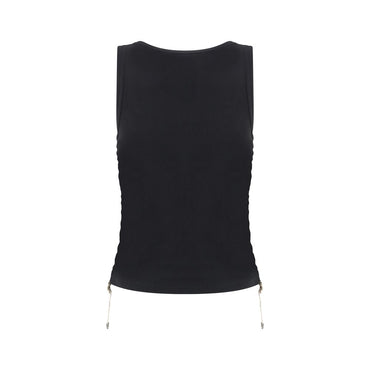 Burberry Archive Check trim Tank Top