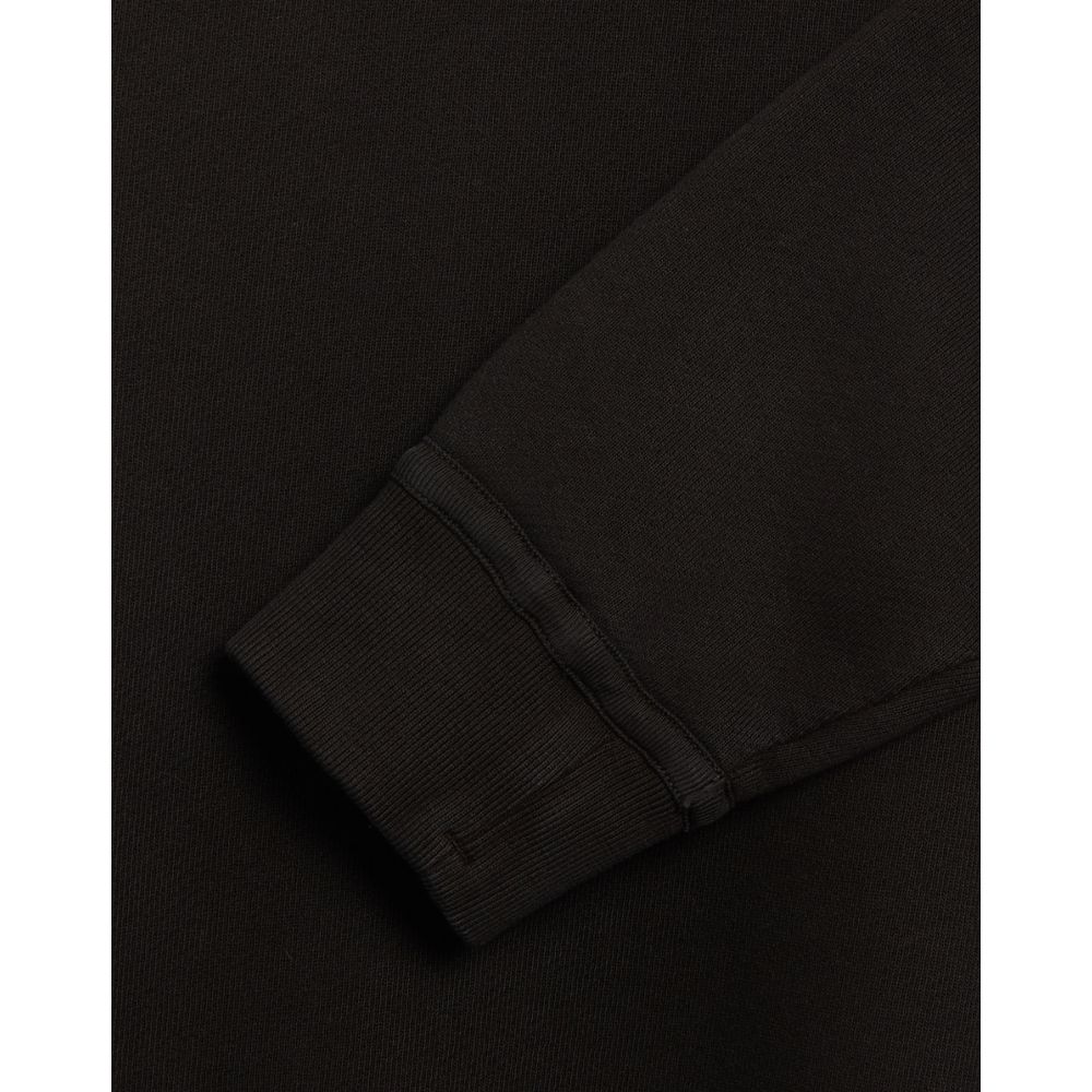 Stone Island Black Cotton Sweater