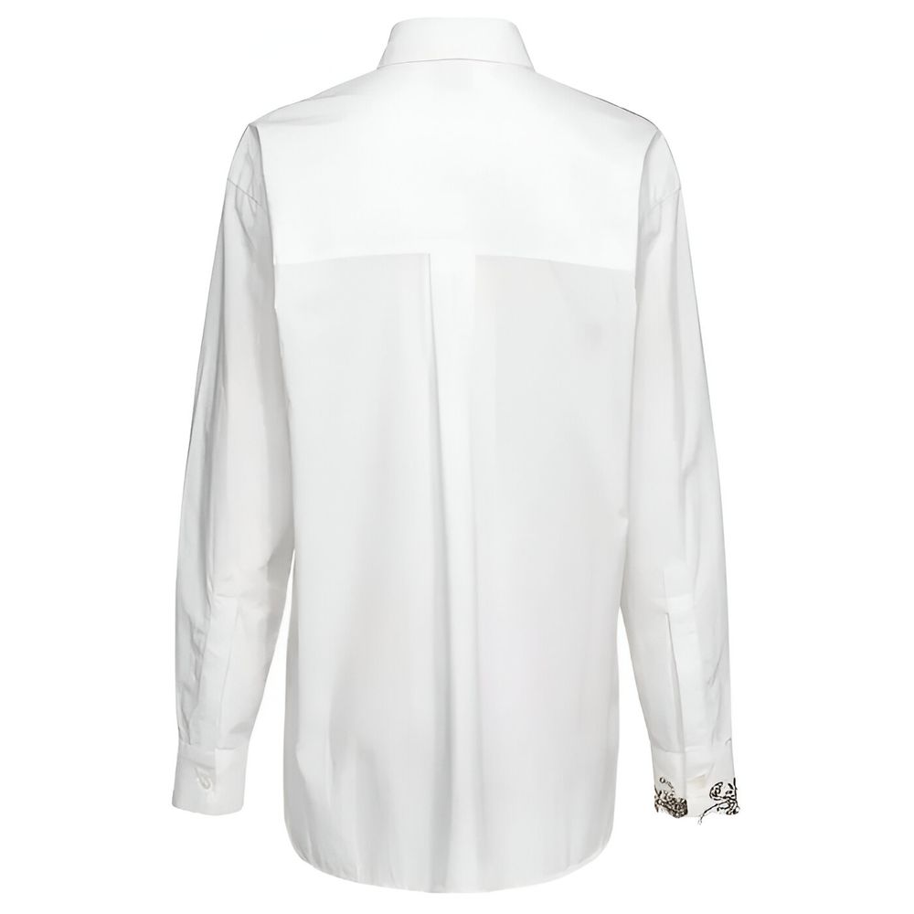 PINKO White Cotton Shirt