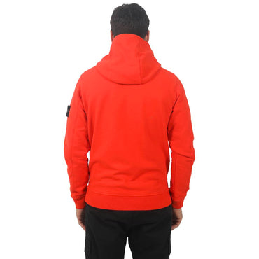 Stone Island Red Cotton Sweater