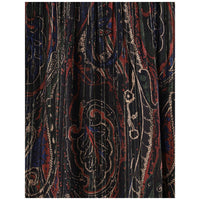 Saint Laurent Paisley long Dress