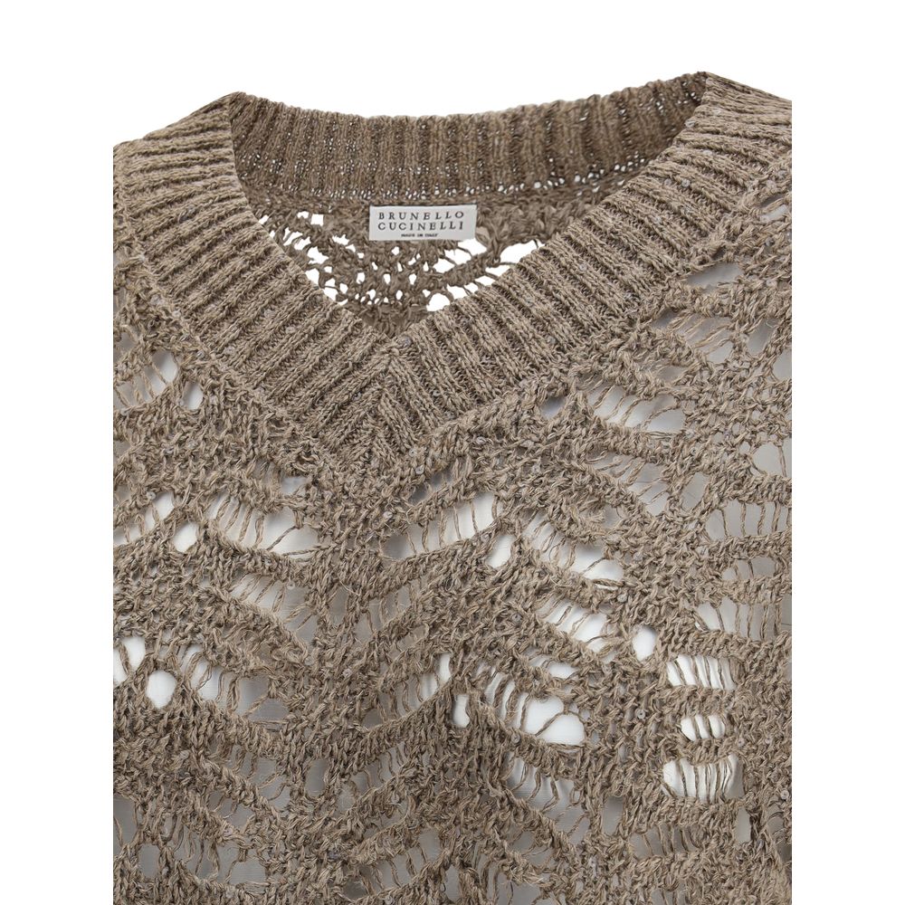 Brunello Cucinelli Linen Sweater