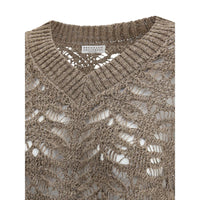 Brunello Cucinelli Linen Sweater