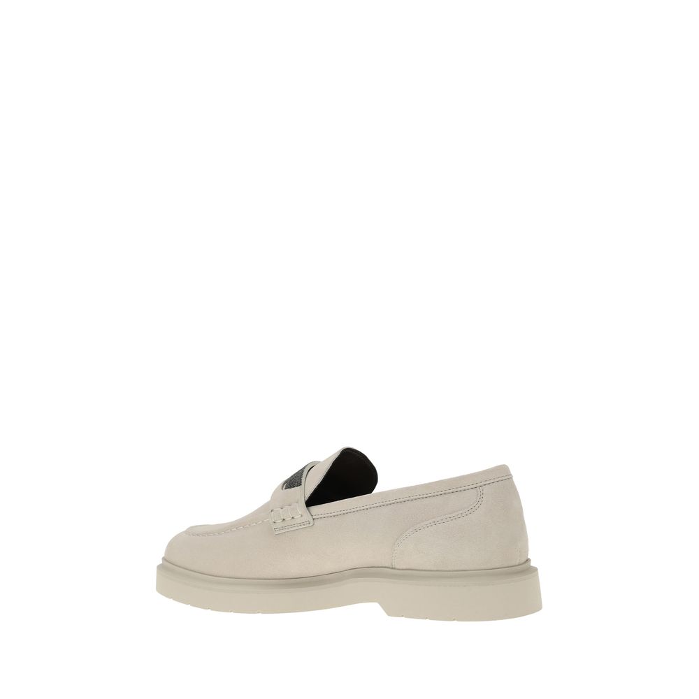 Brunello Cucinelli Leather Loafers