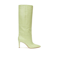 Paris Texas Green Leather Boot