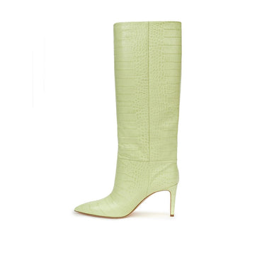 Paris Texas Green Leather Boot
