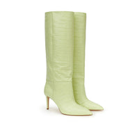 Paris Texas Green Leather Boot