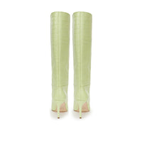 Paris Texas Green Leather Boot