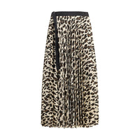 Sacai Leopard print Skirt