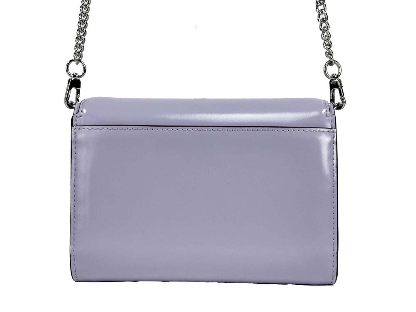 Tory Burch Patent Emerson Patent Chain Wallet Crossbody Bag