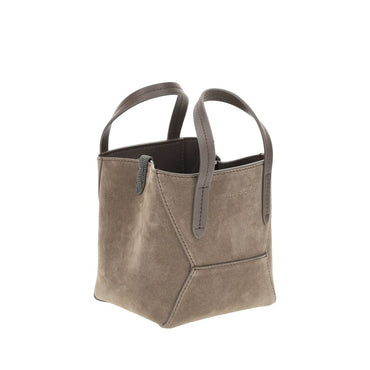Brunello Cucinelli Suede Shoulder Bag